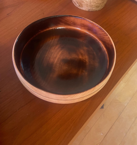 Maple Burnt Bowl